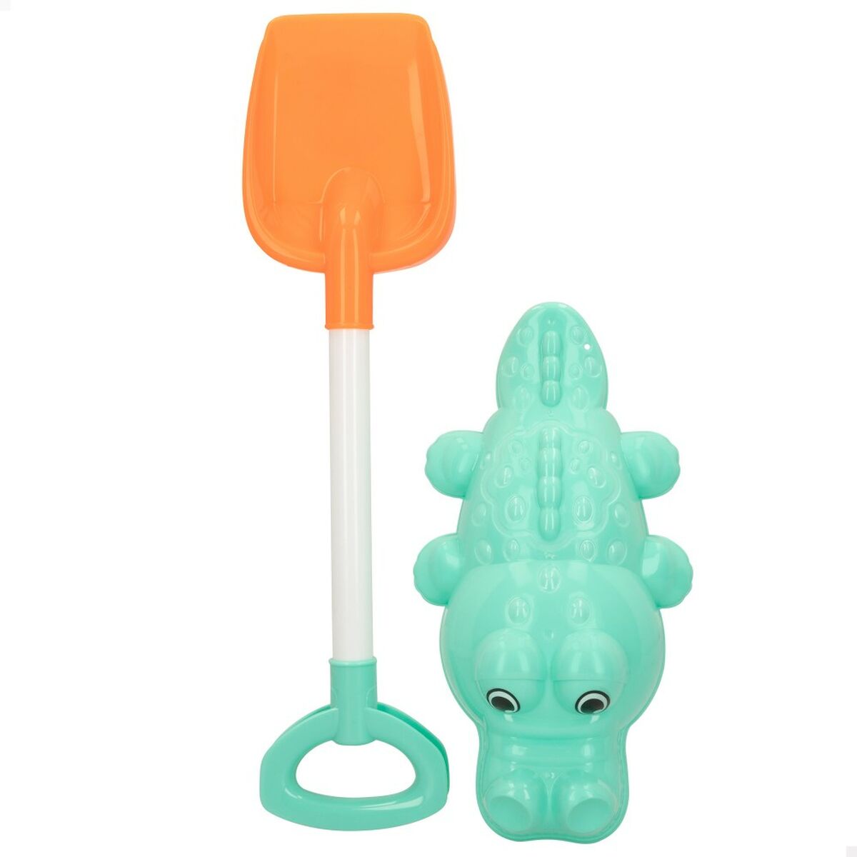 Set de jouets de plage Colorbaby 2 Pièces Crocodile Pelle polypropylène (24 Unités)