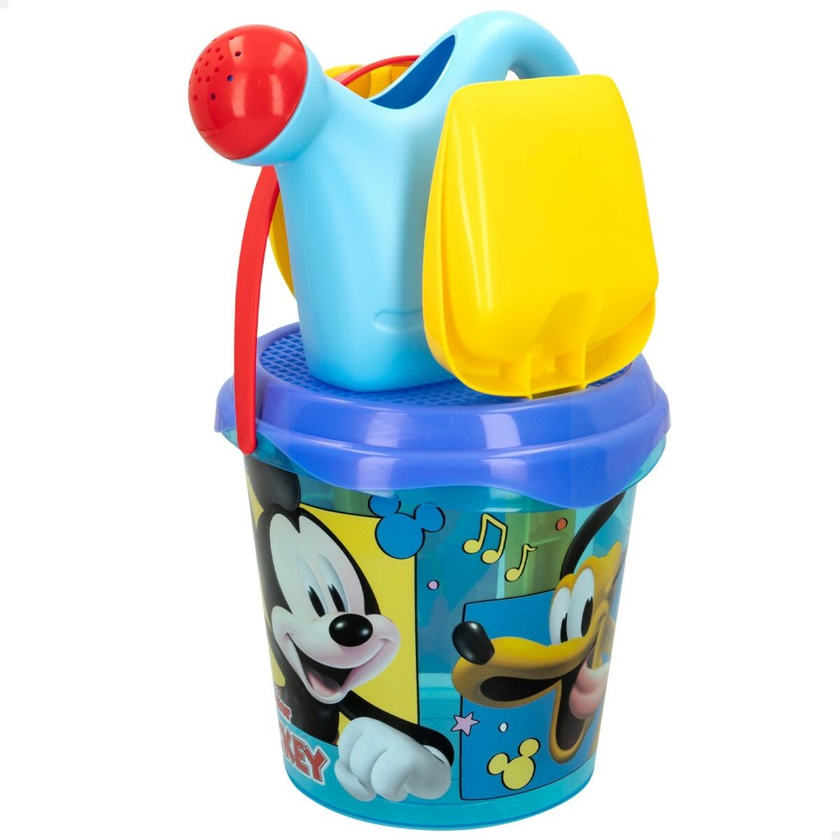 Beach toys set Mickey Mouse Ø 18 cm (16 Units)