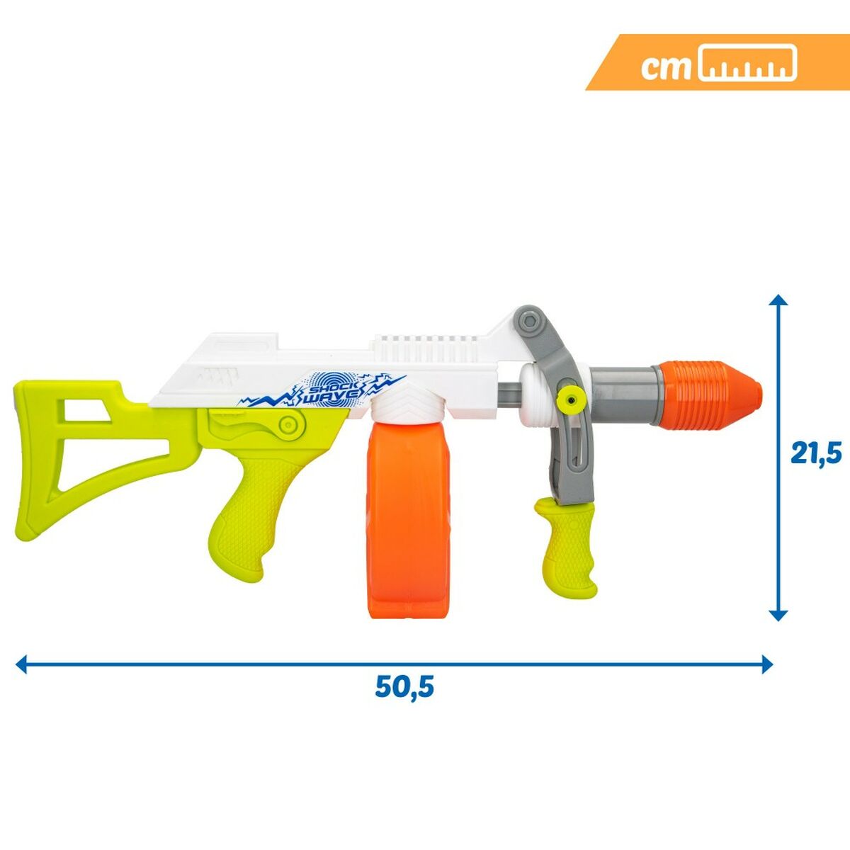 Wasserpistole Lanard 650 ml 50,5 x 21,5 x 6,5 cm (2 Stück)