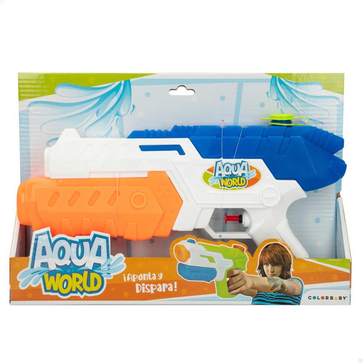 Wasserpistole Colorbaby AquaWorld 32 x 17,5 x 5 cm (12 Stück)