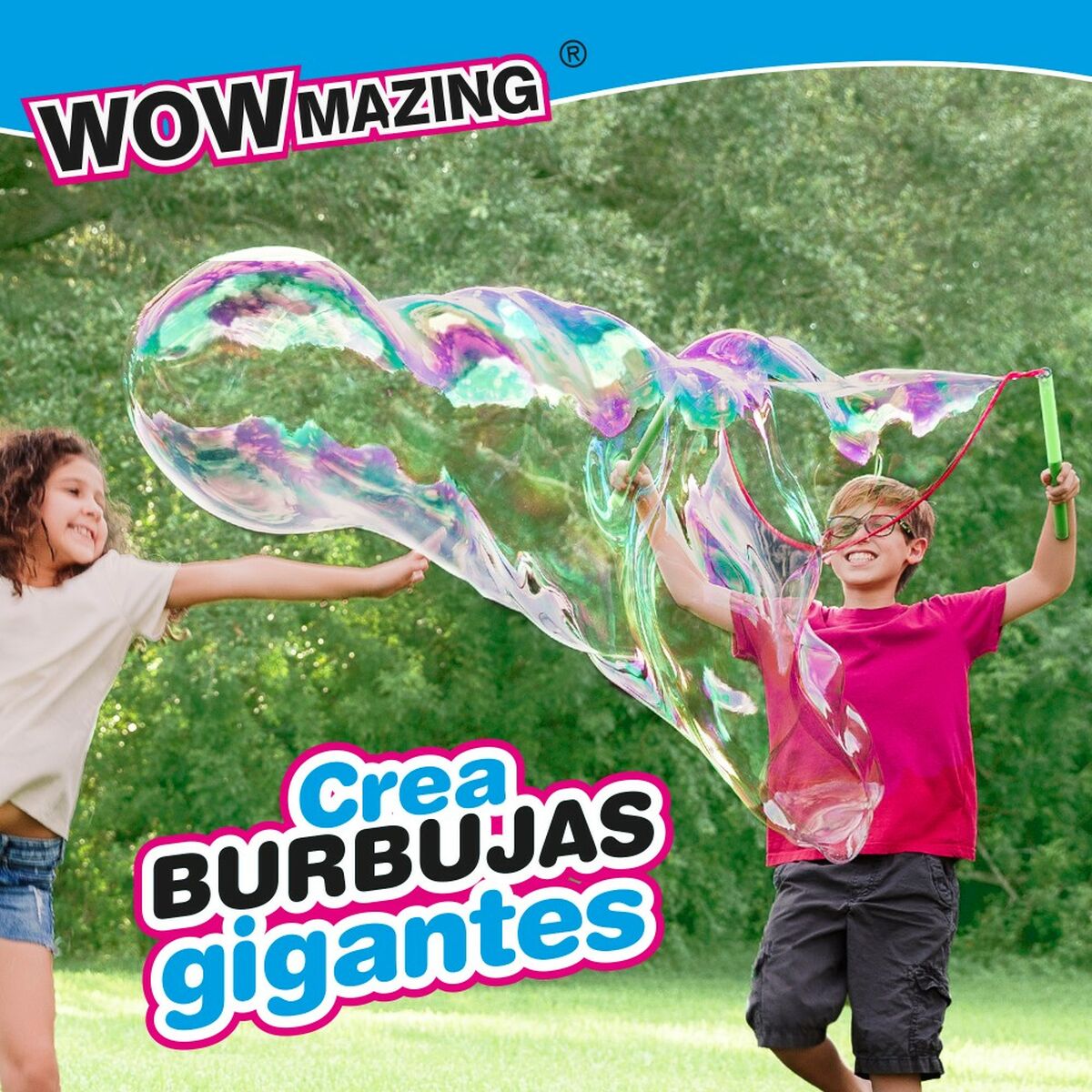 Bubble Blowing Game WOWmazing 41 cm (20 Units)