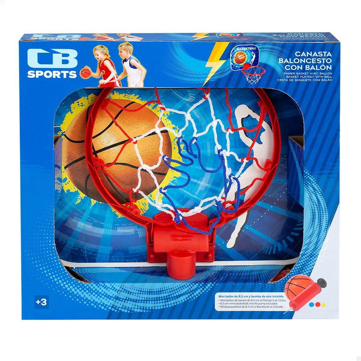 Basketball Basket Colorbaby Mini 31 x 35 x 21 cm