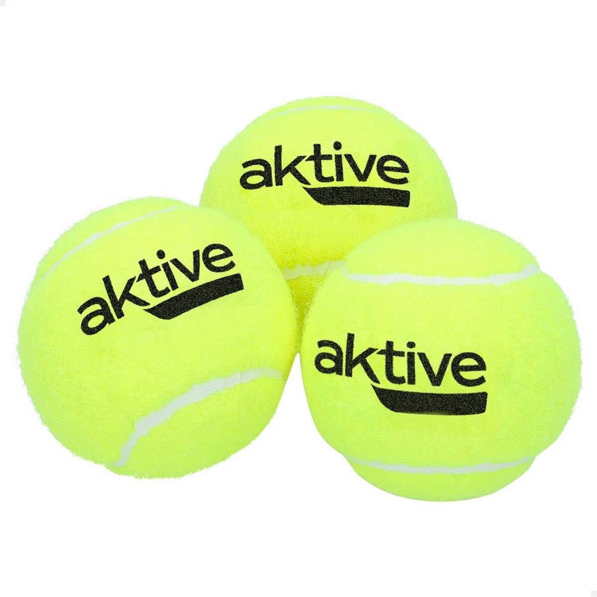 Tennisbälle Aktive Pro 3 Stücke Gelb 6 Stück
