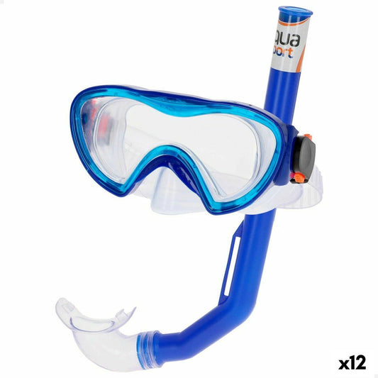 Taucherbrille mit Schnorchel AquaSport Für Kinder