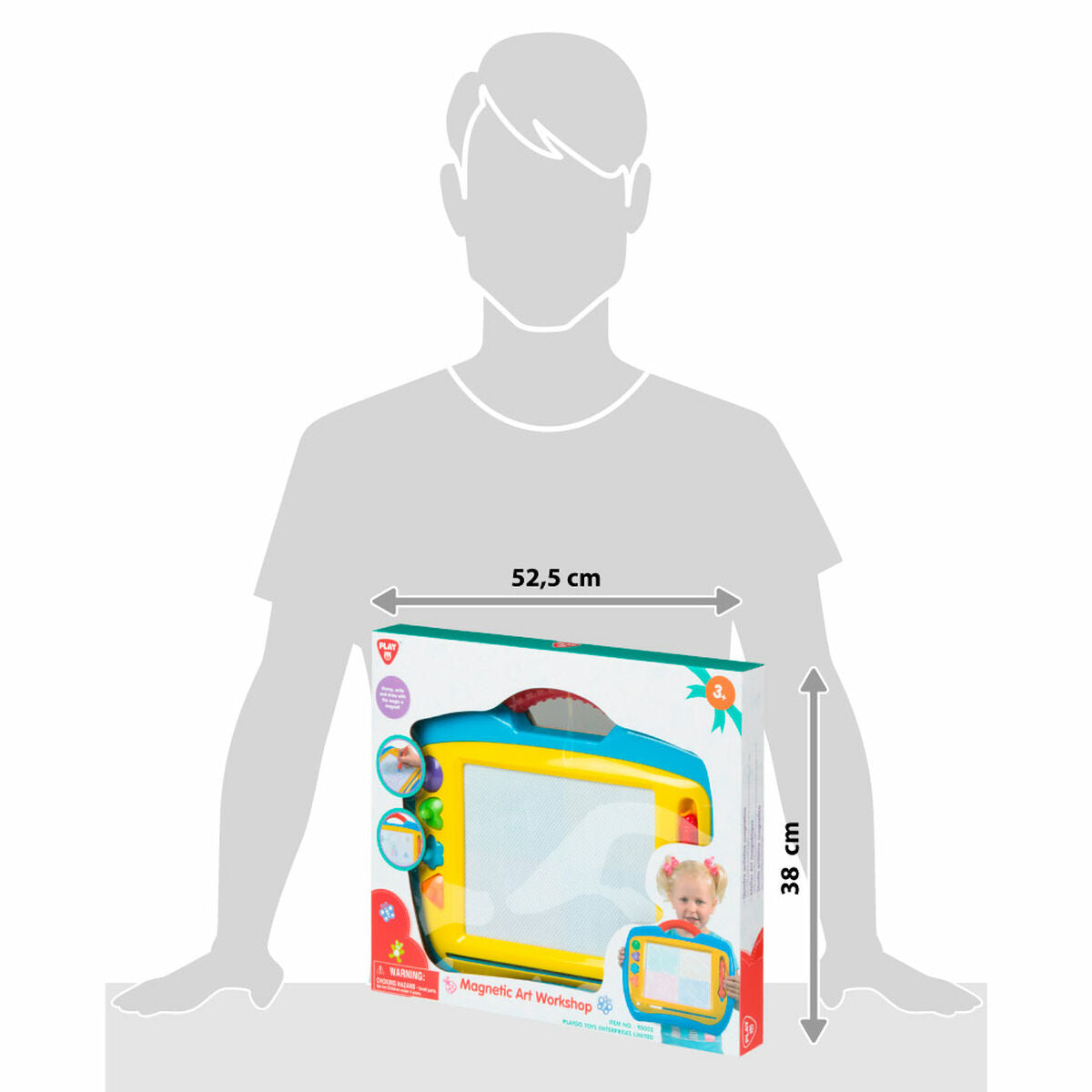 Tableau magique PlayGo Plastique 35 x 30 x 4 cm (6 Unités)