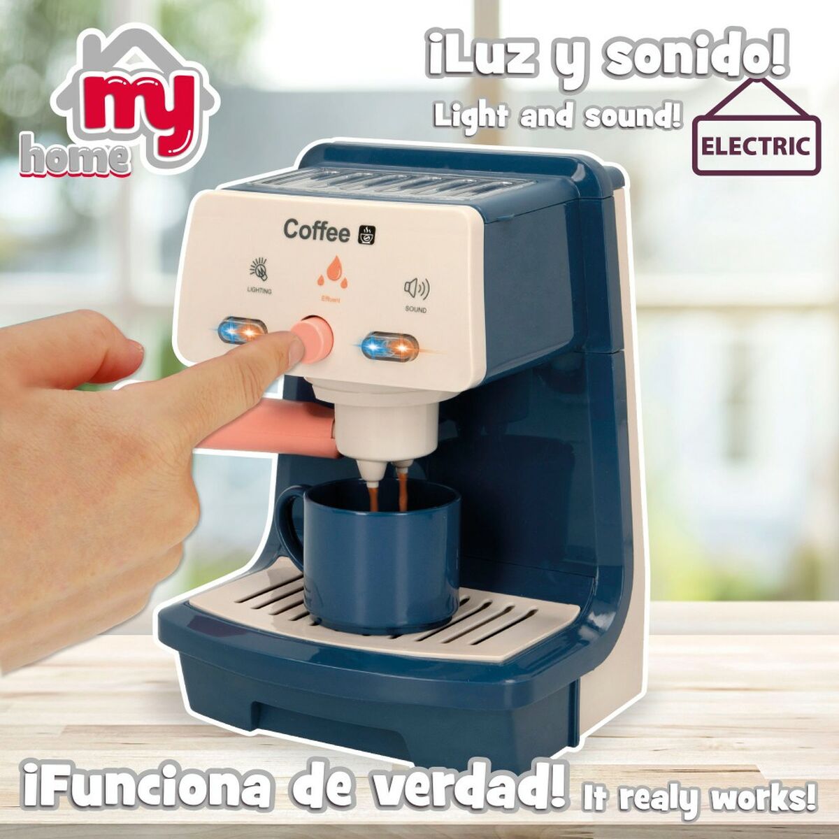 Cafetière en jouet Colorbaby (6 Unités)