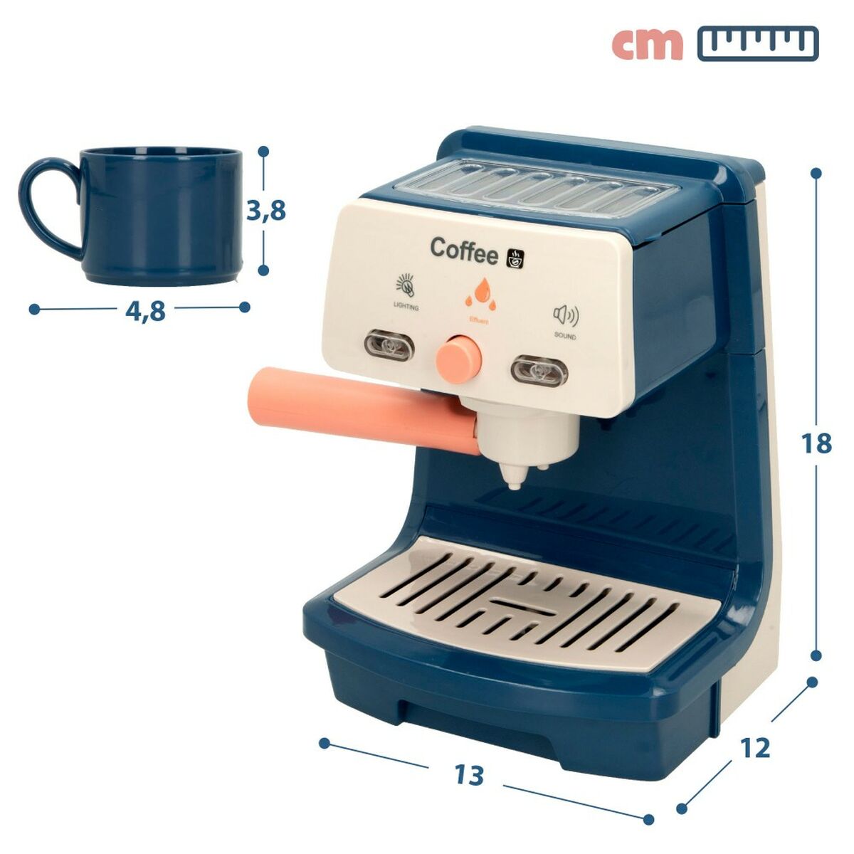 Cafetière en jouet Colorbaby (6 Unités)