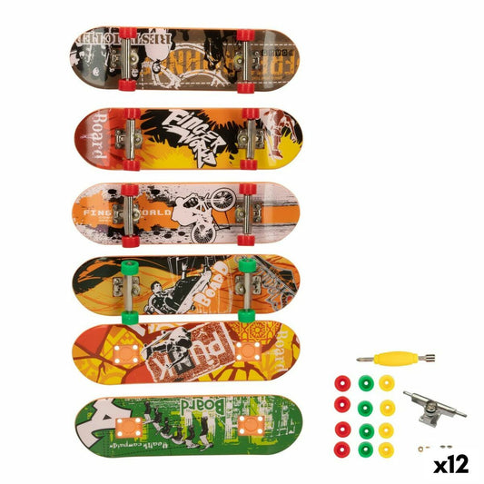 Finger-Skateboard Colorbaby (12 Stück)