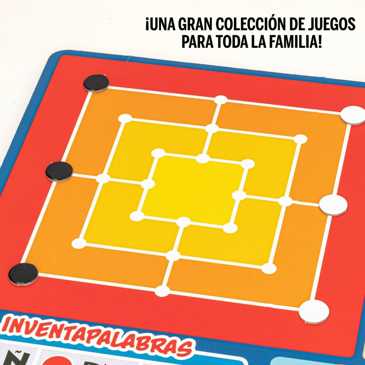 Tischspiel Lisciani Juegos reunidos ES 40 x 0,1 x 33 cm (12 Stück)