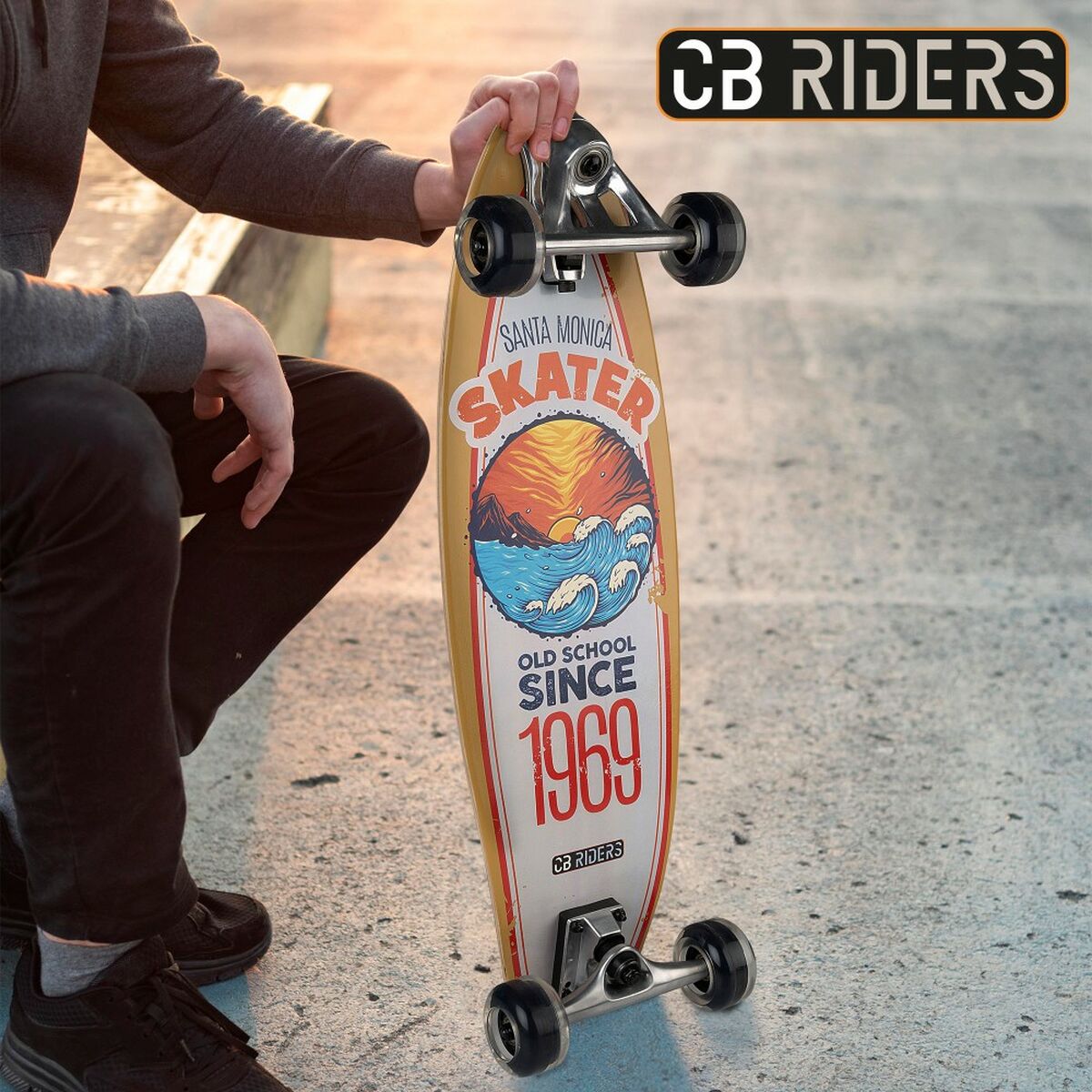 Skateboard Colorbaby 1969 surfero (2 Stück)