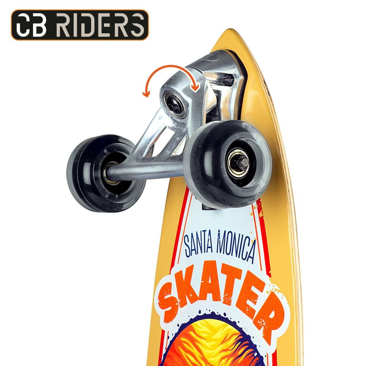 Skateboard Colorbaby 1969 surfero (2 Stück)