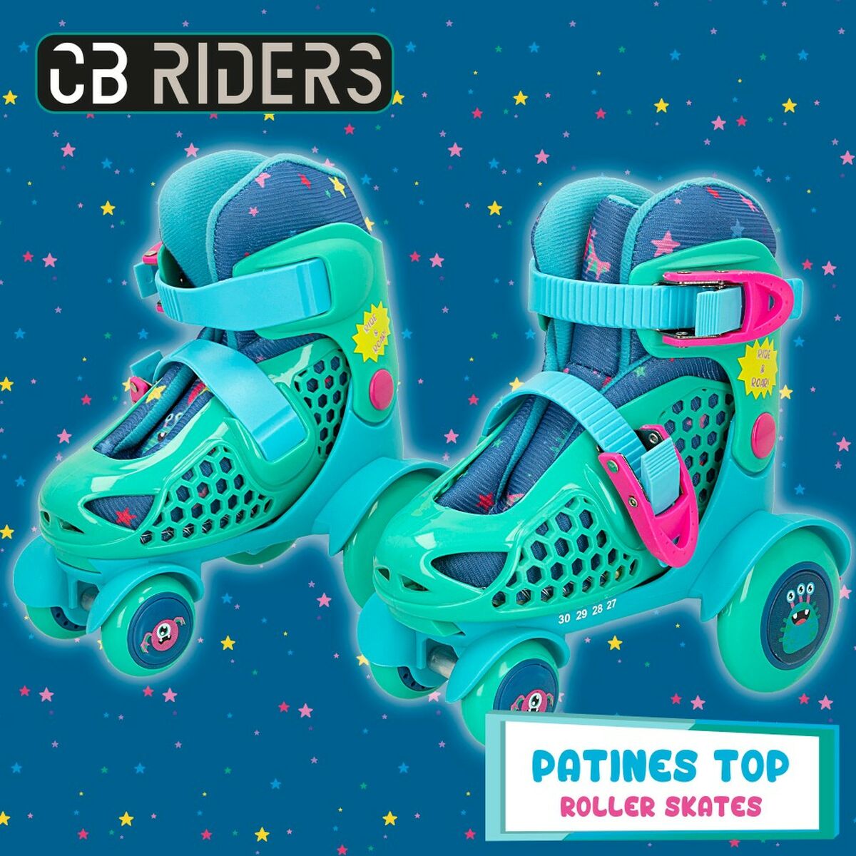 Roller Colorbaby Monster 27-30 (4 Stück)