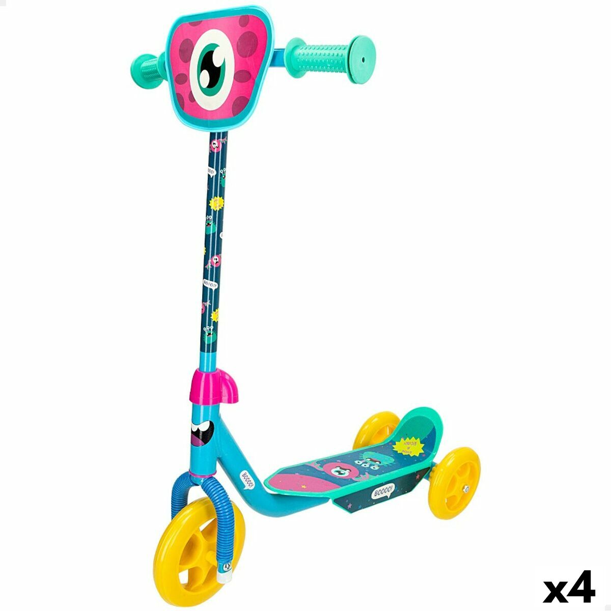 Roller Colorbaby Monster (4 Stück)