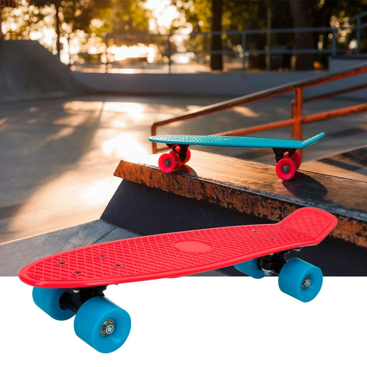 Skateboard Colorbaby Rot (6 Stück)