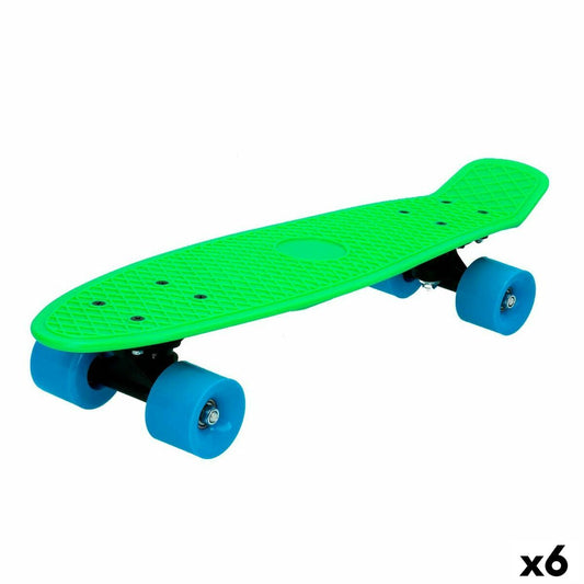 Skateboard Colorbaby grün (6 Stück)