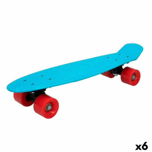 Skateboard Colorbaby Blau (6 Stück)